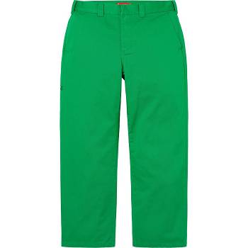 Green Supreme Work Pant Pants | Supreme 211JJ